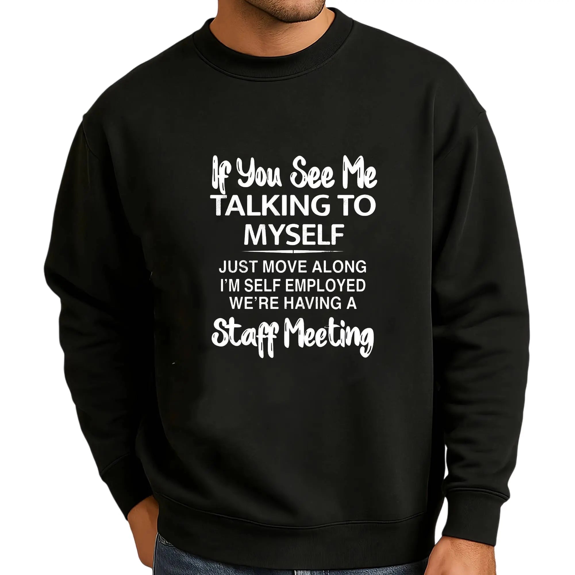 Talking to Myself Graphic T-Shirt - Summer Outdoor Sport Tee