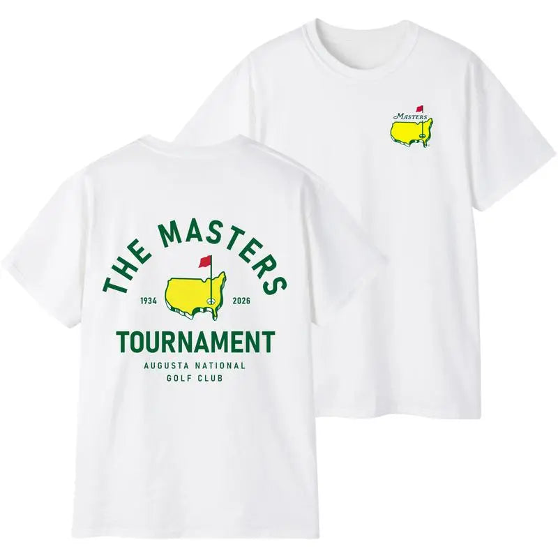 2026 Masters Tournament T-Shirt - 92 Years Champions List (1934–2026)