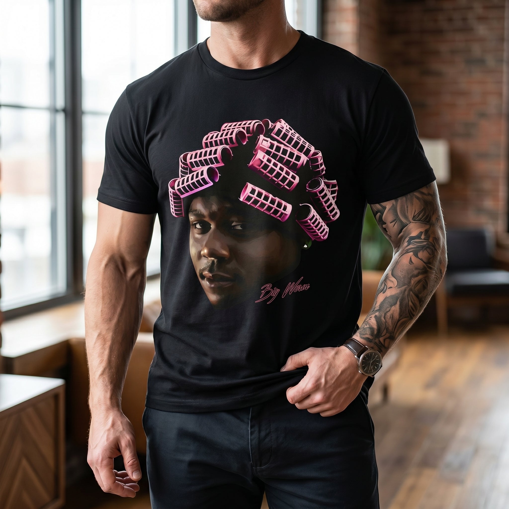 90s Vintage Big Worm Graphic Tee | Unisex Streetwear